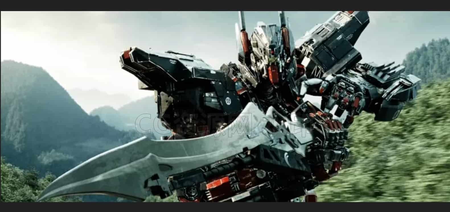 图片[2]-拟完结 Houdini中APEX机械高达机甲变身变形绑定系统的课程Master Rigging：APEX in Houdini-B站/公众号:特效向