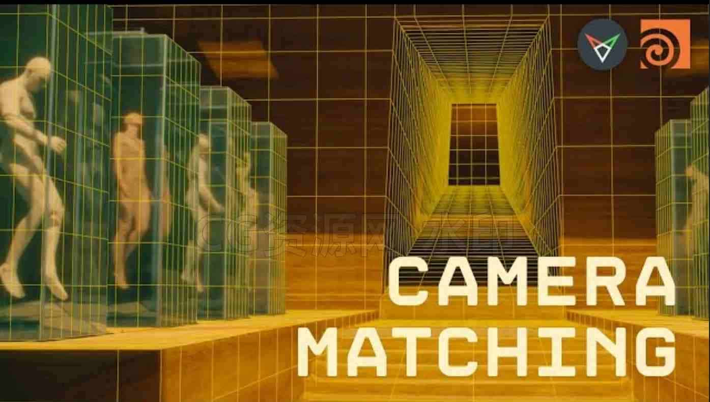Houdini中的相机匹配hda插件Camera Matching in Houdini-B站/公众号:特效向