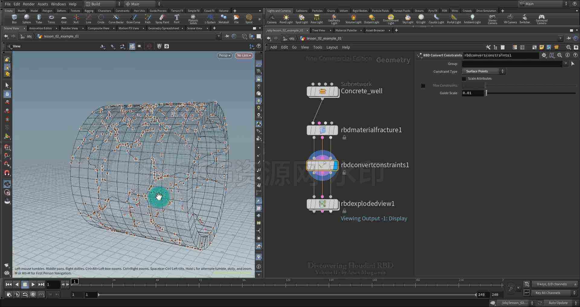 图片[9]-Houdini发现刚体第2部 Discovering Houdini RBD 2-B站/公众号:特效向