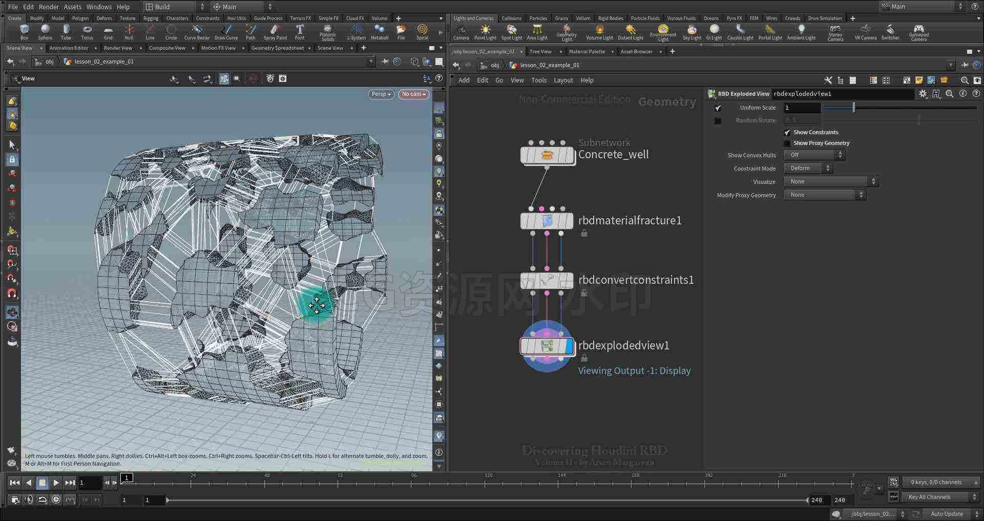 图片[10]-Houdini发现刚体第2部 Discovering Houdini RBD 2-B站/公众号:特效向