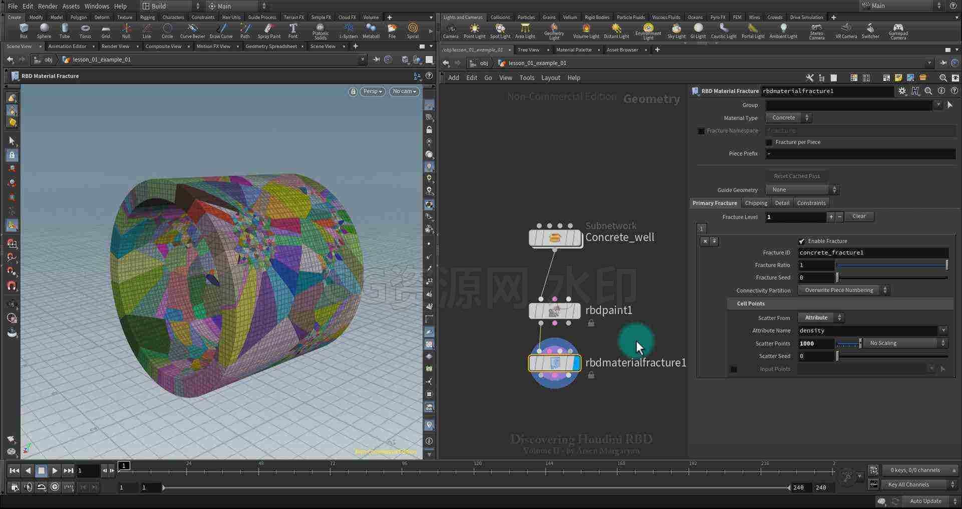 图片[4]-Houdini发现刚体第2部 Discovering Houdini RBD 2-B站/公众号:特效向