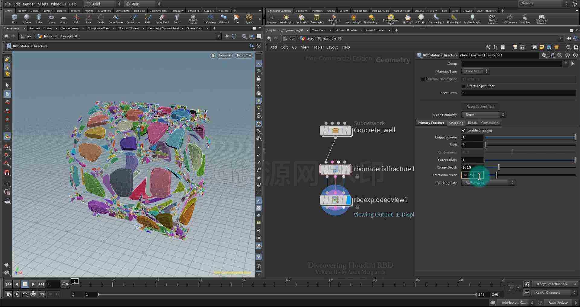 图片[5]-Houdini发现刚体第2部 Discovering Houdini RBD 2-B站/公众号:特效向