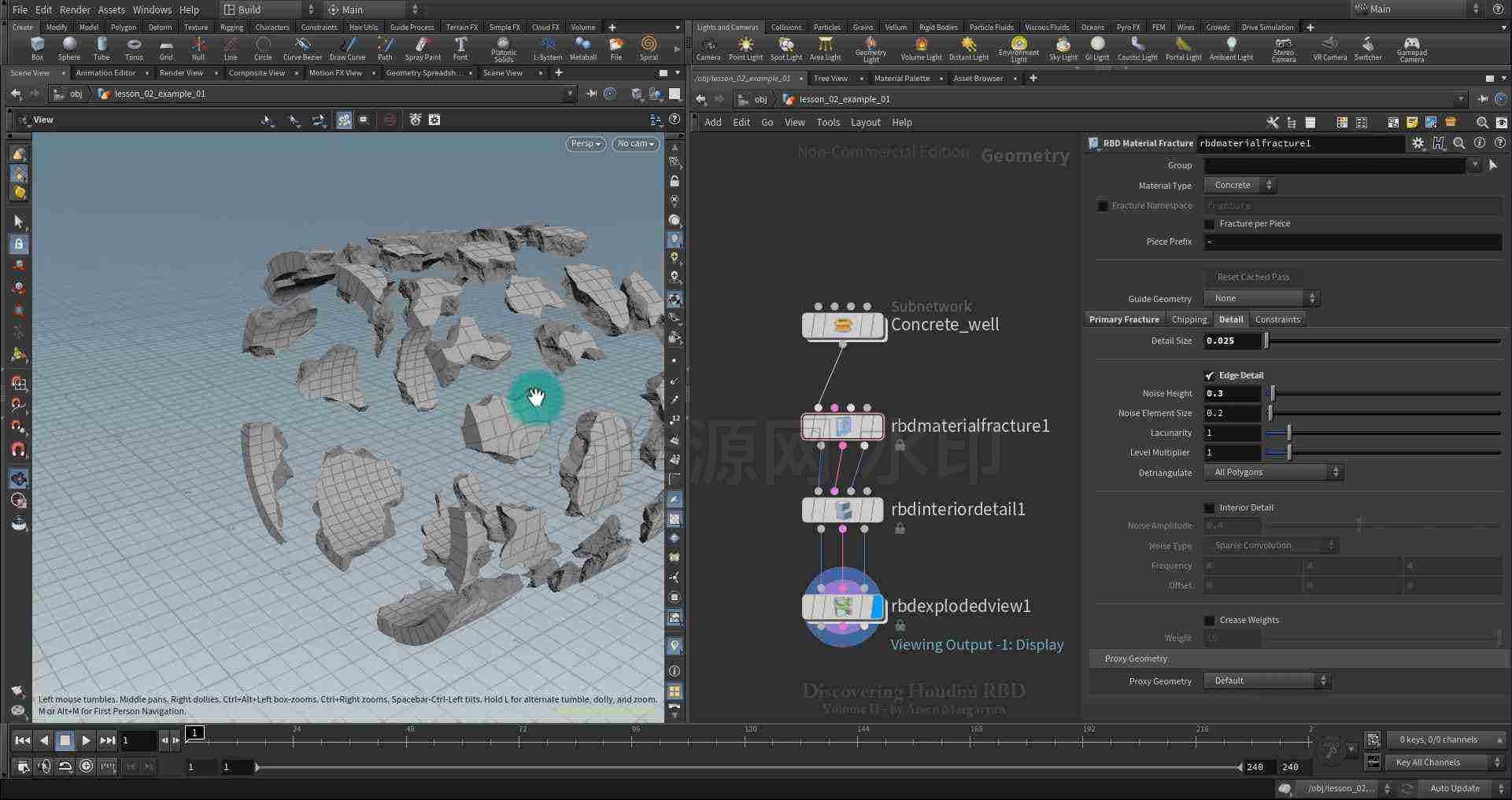 图片[7]-Houdini发现刚体第2部 Discovering Houdini RBD 2-B站/公众号:特效向