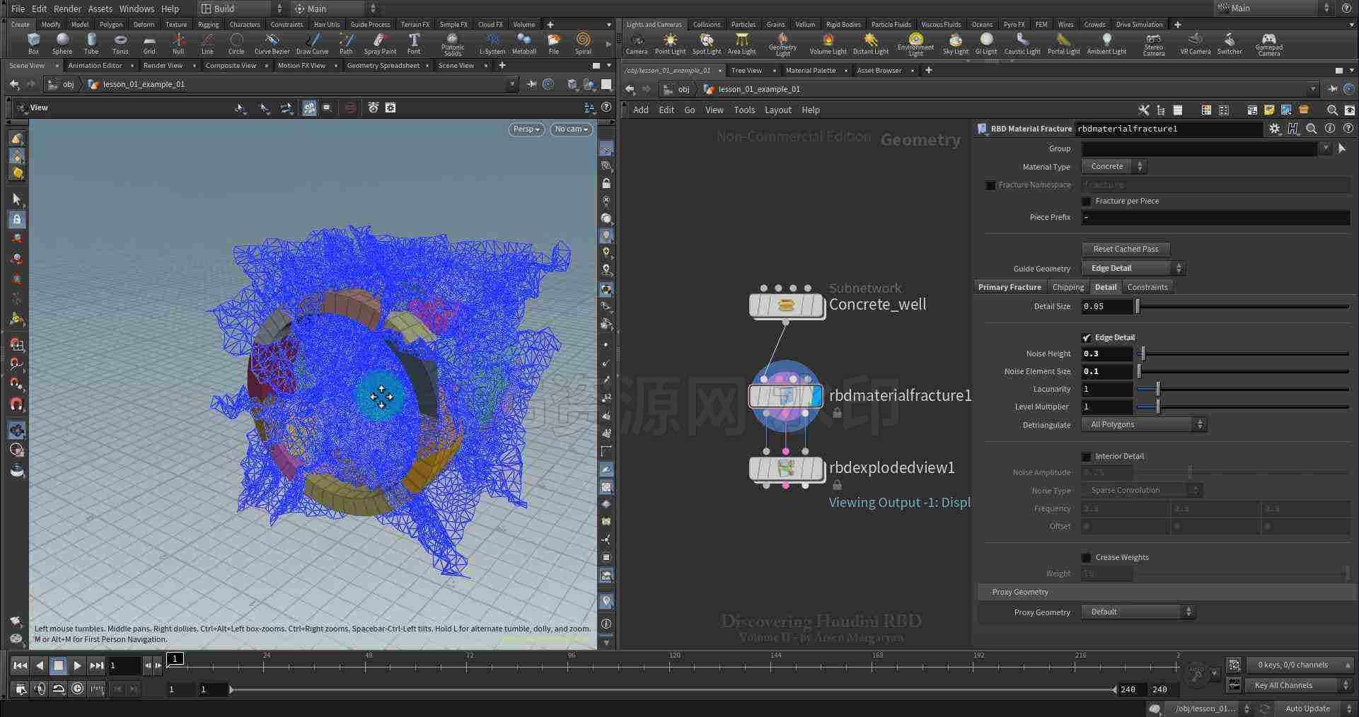 图片[8]-Houdini发现刚体第2部 Discovering Houdini RBD 2-B站/公众号:特效向