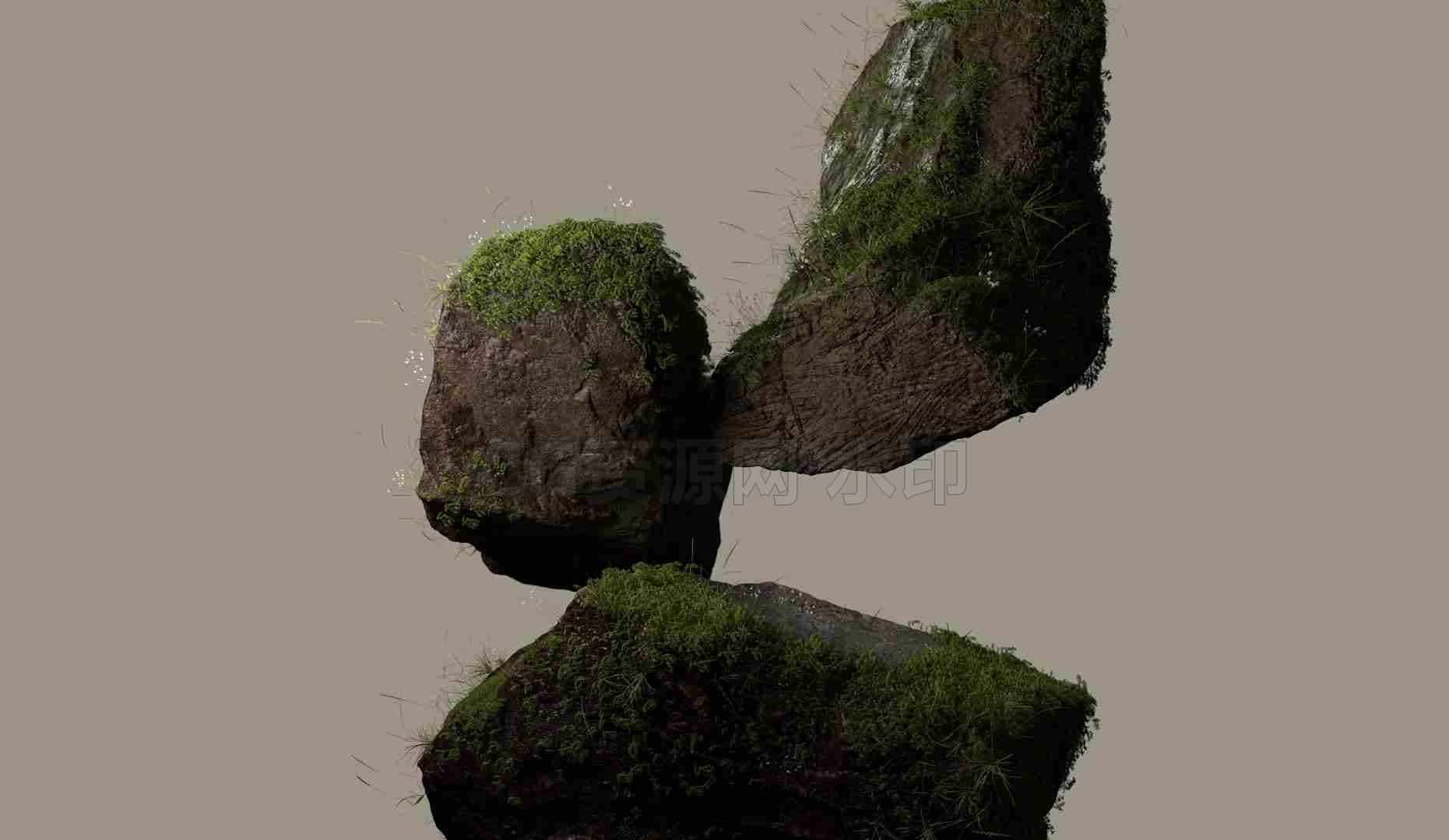 图片[2]-上船团购-漂浮杂草-真实有机物模拟的必备工具-渲染向工程文件-B站/公众号:特效向