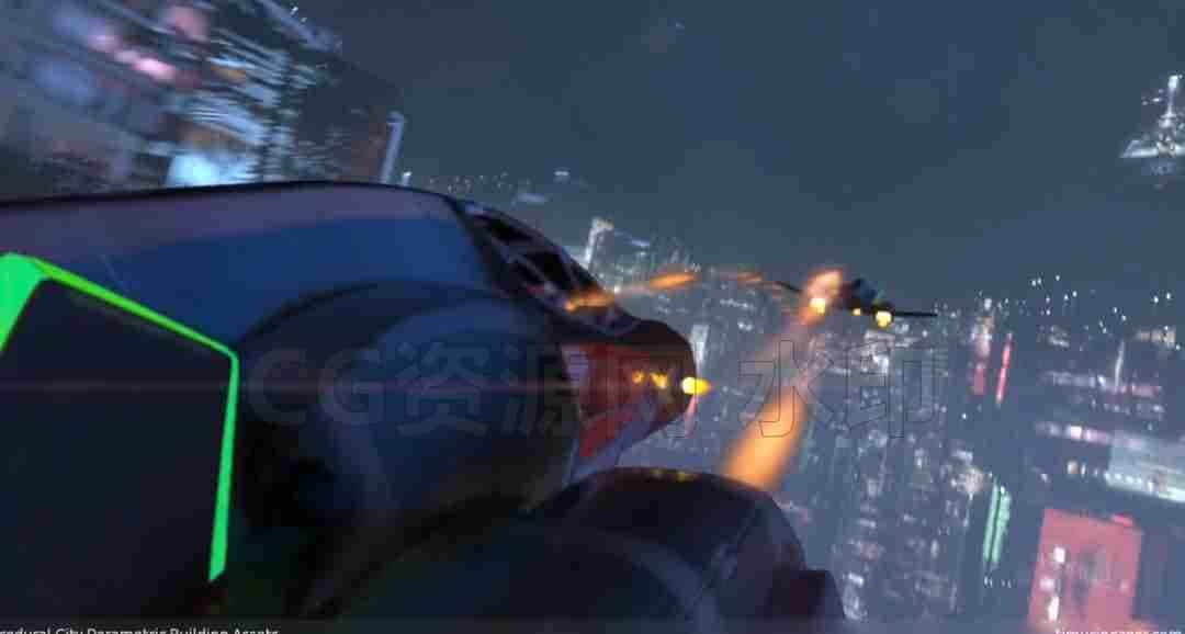 图片[5]-Houdini科幻城市+特效Houdini全流程Elite Fallen – SYI-FI Procedural city-B站/公众号:特效向