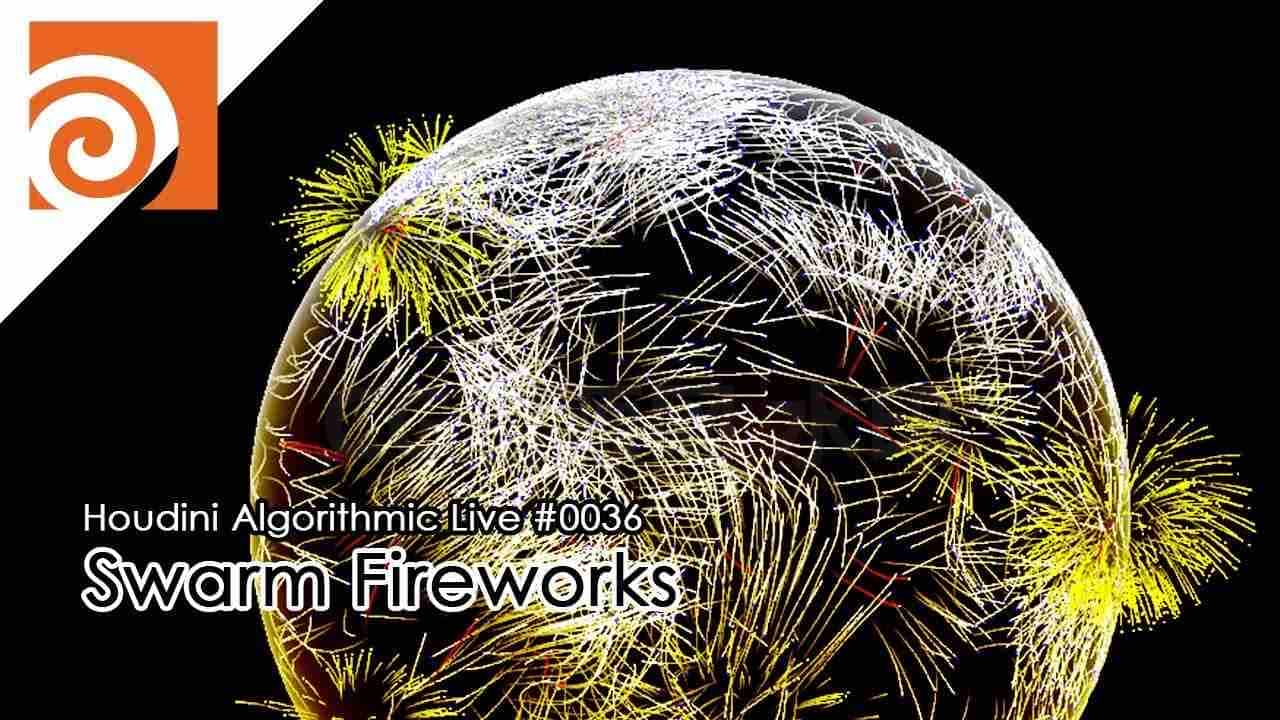 Houdini算法直播#036- 群烟花-B站/公众号:特效向