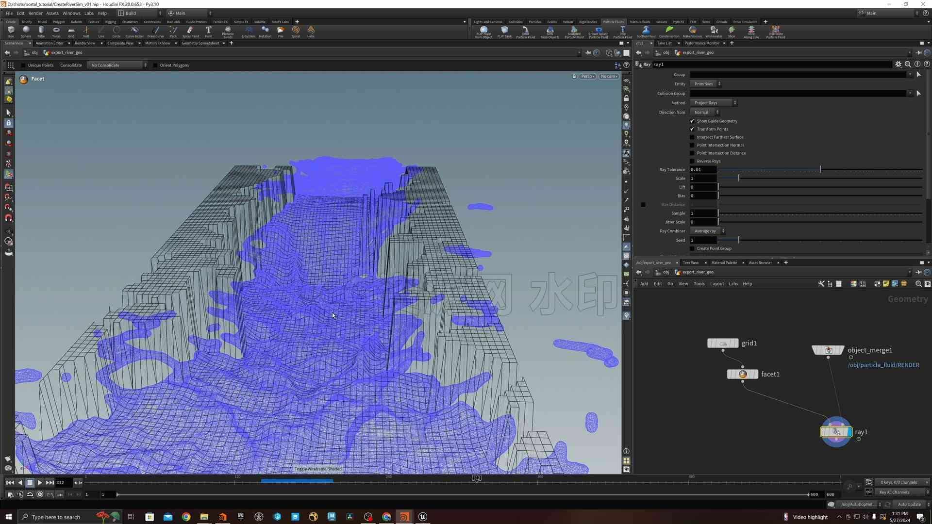 图片[3]-Houdini结合UE5掌握动态环境FX特效教程Part 1和part2两部全-B站/公众号:特效向