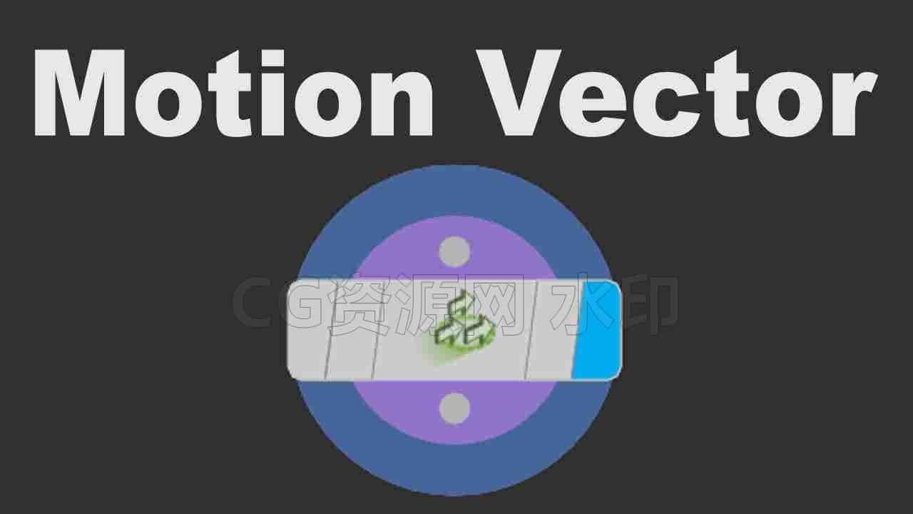 Houdini输出速度层运动模糊置换Houdini Motion Vector (free hda)-B站/公众号:特效向