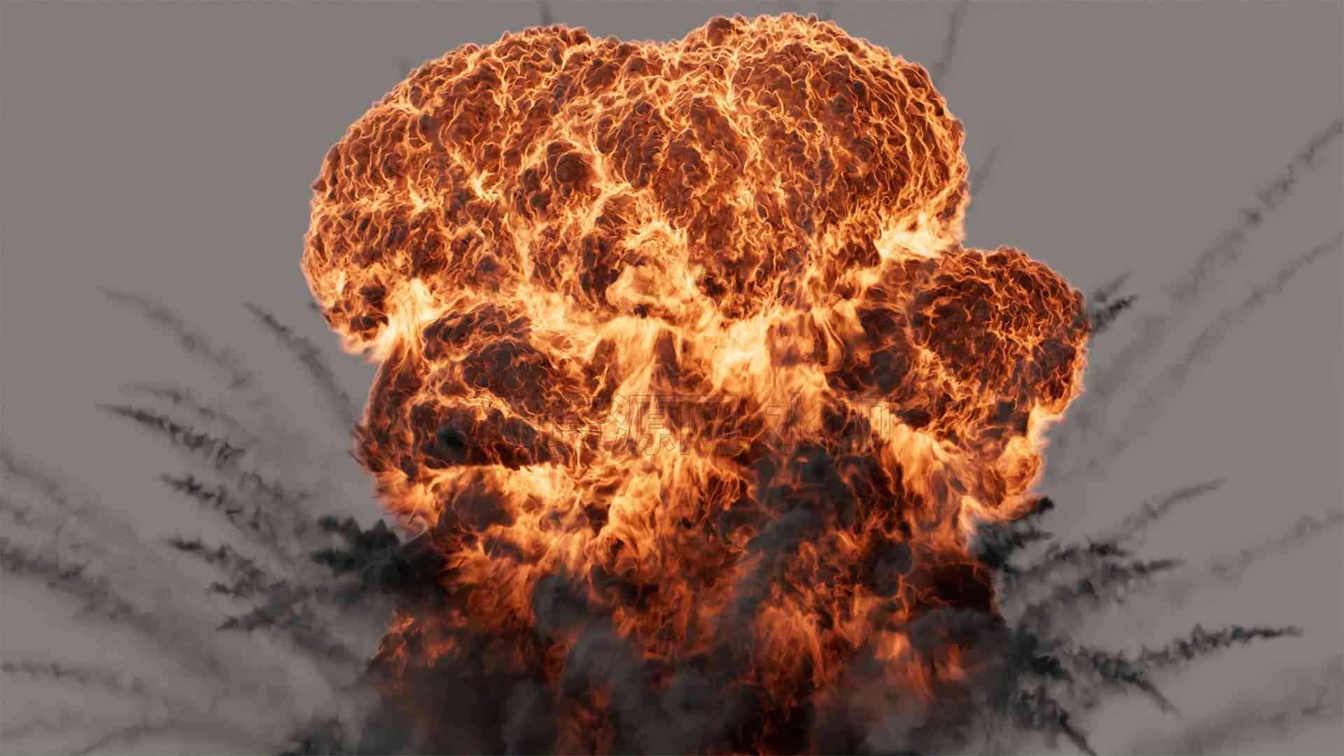 Houdini中烟火爆炸 HOU236 – Pyrotechnic Explosions-B站/公众号:特效向