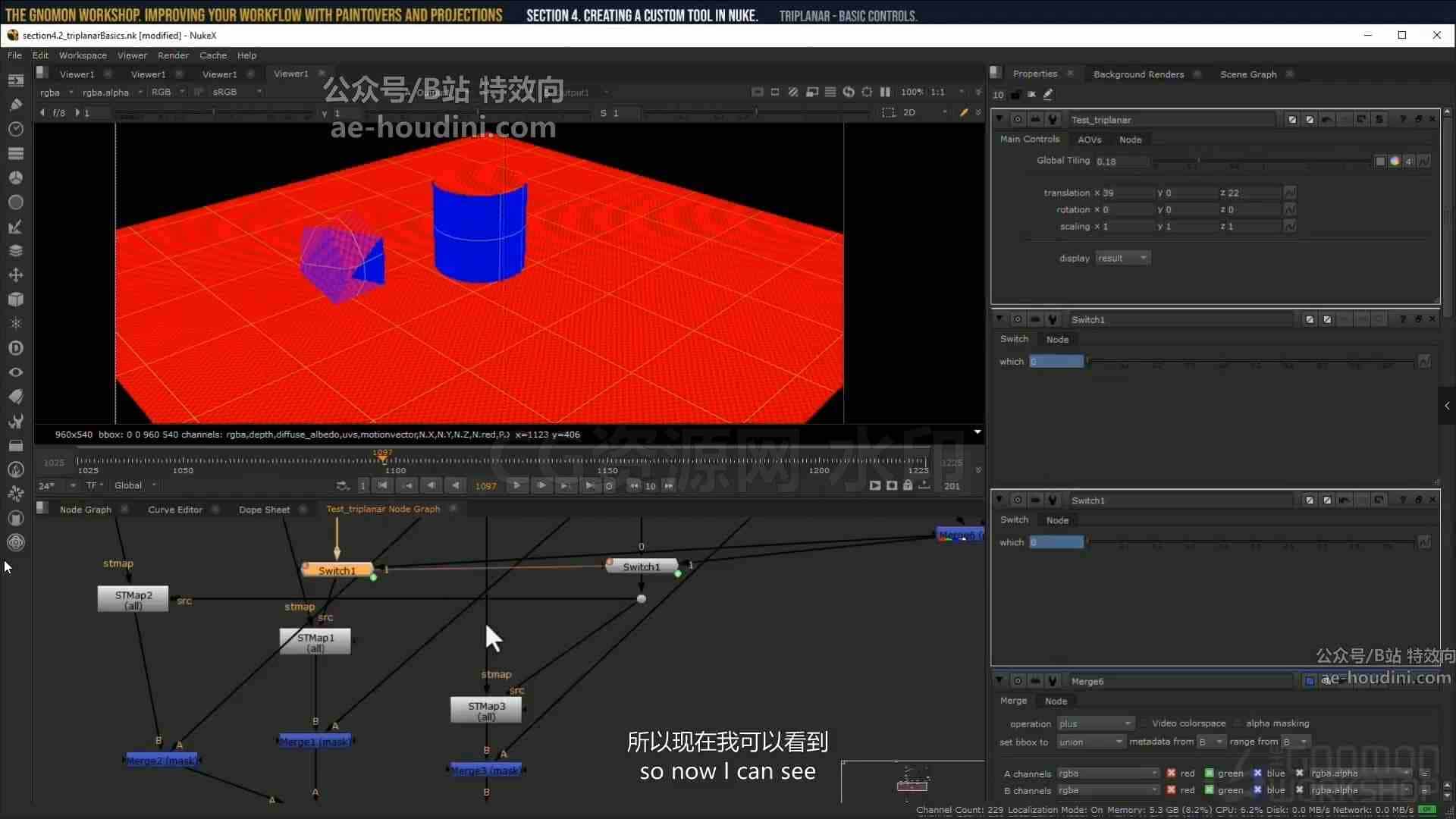 图片[3]-NUKE投影合成项目工作流程Nuke Projection Workflows for Feature Films保密-B站/公众号:特效向