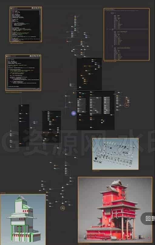 图片[4]-Houdini+UE5程序化游戏场景生产管线教学【实机演示】-B站/公众号:特效向