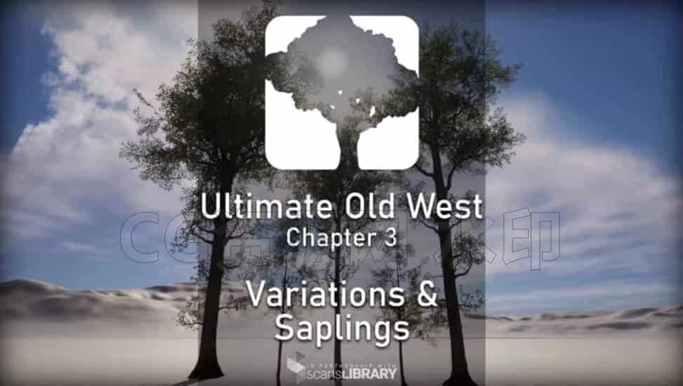 图片[2]-UE5西部自然环境植物树木场景制作教程-B站/公众号:特效向