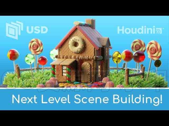 Houdini大师班USD场景组装和karma渲染 USD Masterclass: Scene Assembly and Rendering-B站/公众号:特效向