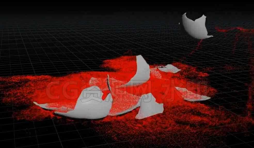 Vellum与Flip炸裂效果Vellum and Flip Solver-B站/公众号:特效向