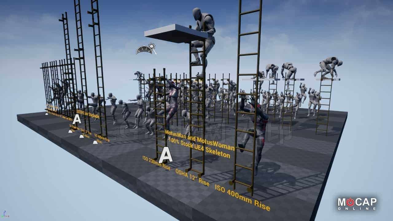 图片[2]-Ladder_Pro梯子_专业版-UE5动作库-B站/公众号:特效向