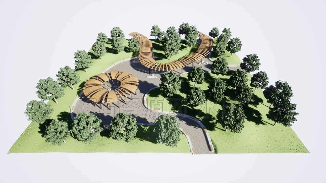 图片[3]-Park_2公园_2-UE5动作库-B站/公众号:特效向