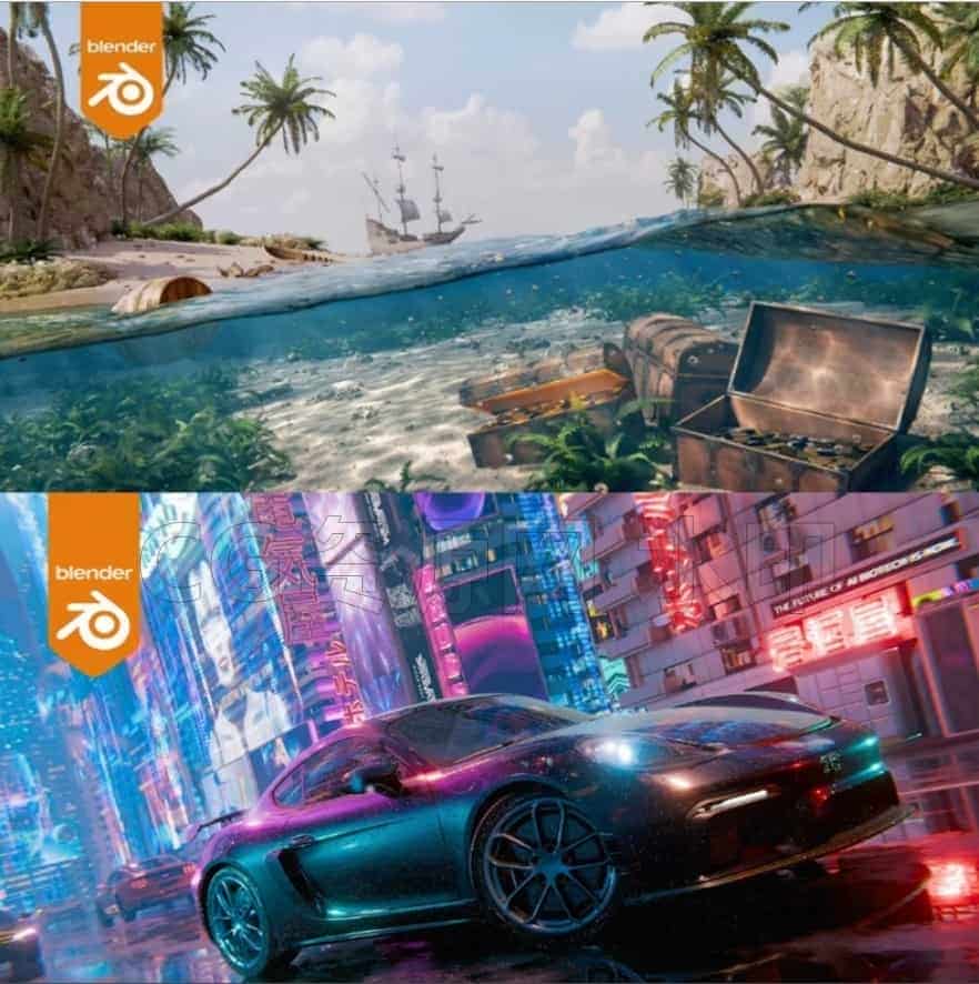 blender创造优美艺术和概念场景  SLAVOartist频道会员【订阅】-B站/公众号:特效向