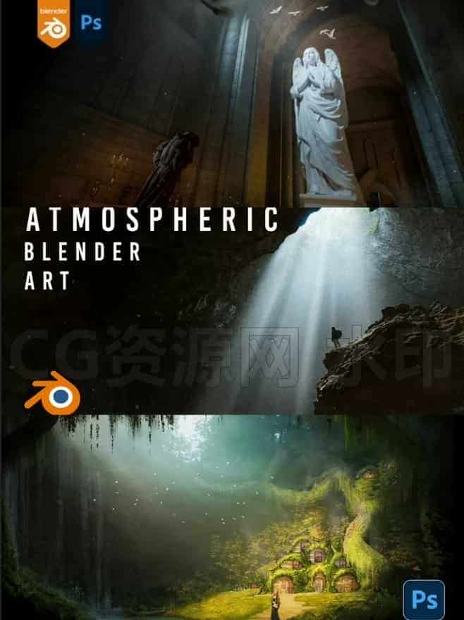 图片[5]-blender创造优美艺术和概念场景  SLAVOartist频道会员【订阅】-B站/公众号:特效向