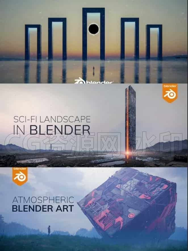 图片[6]-blender创造优美艺术和概念场景  SLAVOartist频道会员【订阅】-B站/公众号:特效向