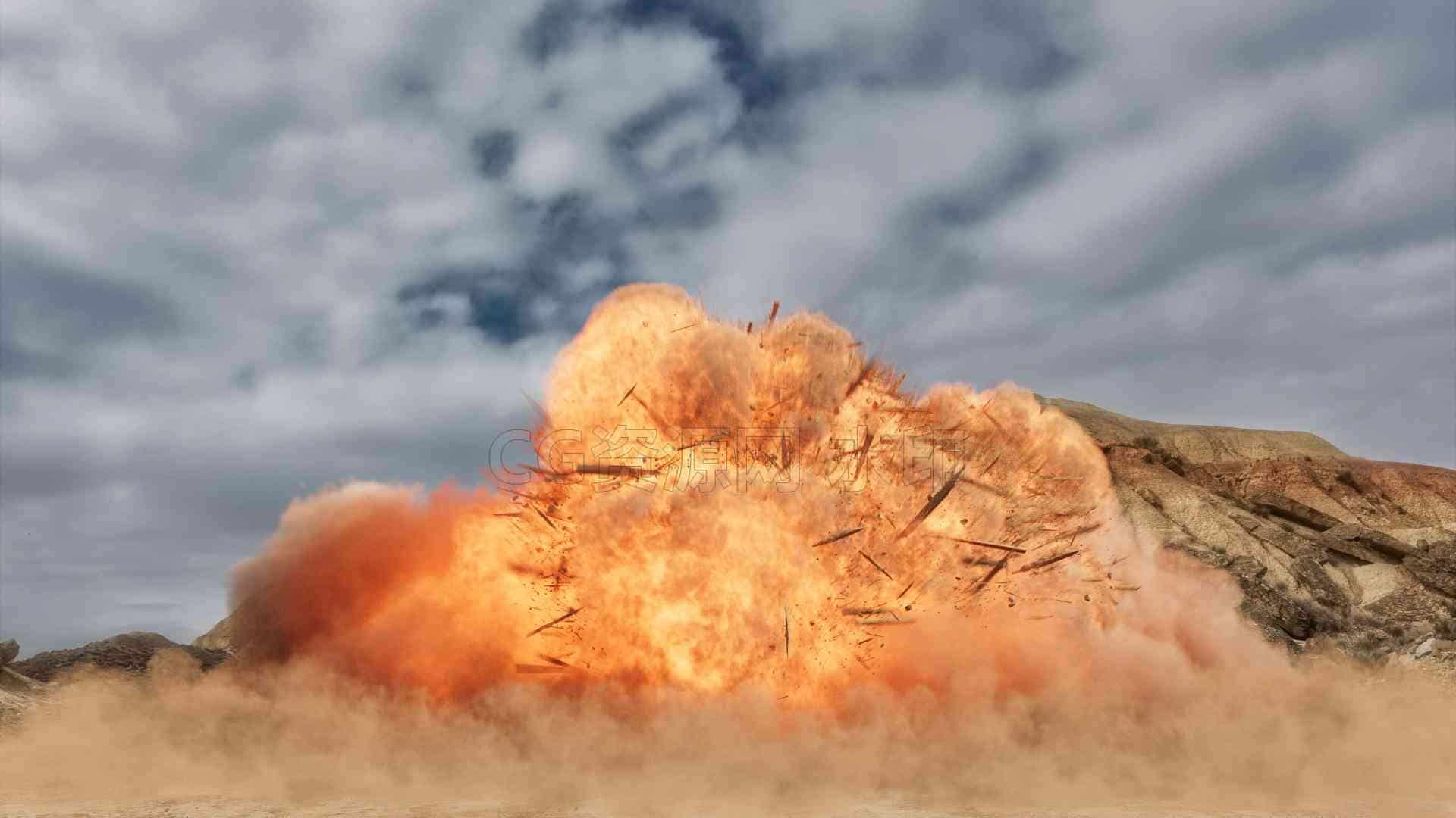 图片[3]-在Houdini中深入研究的爆炸Pyro底层解算原理及制作 模拟技术 cgcircurt-B站/公众号:特效向