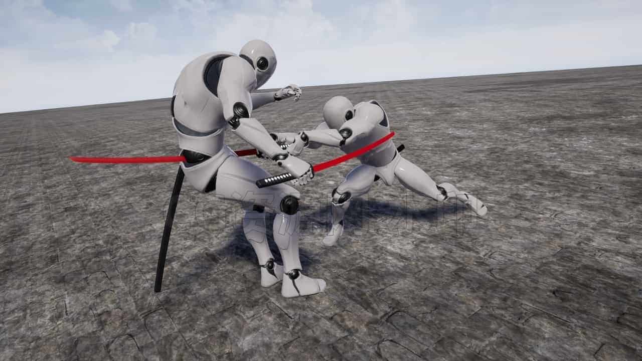 GhostSamurai_Bundle-UE5动作库-B站/公众号:特效向