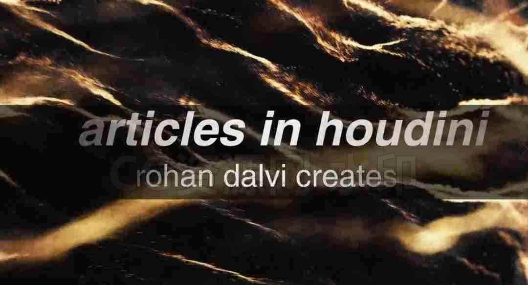 第10篇 Houdini 18粒子系统完全掌握 particles in houdini-B站/公众号:特效向