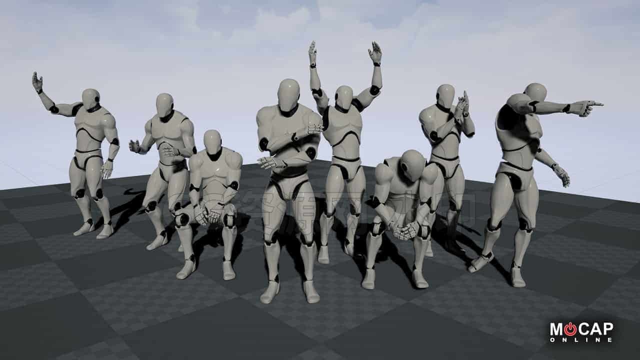 图片[2]-Crowd_Stadium人群_体育场-UE5动作库-B站/公众号:特效向