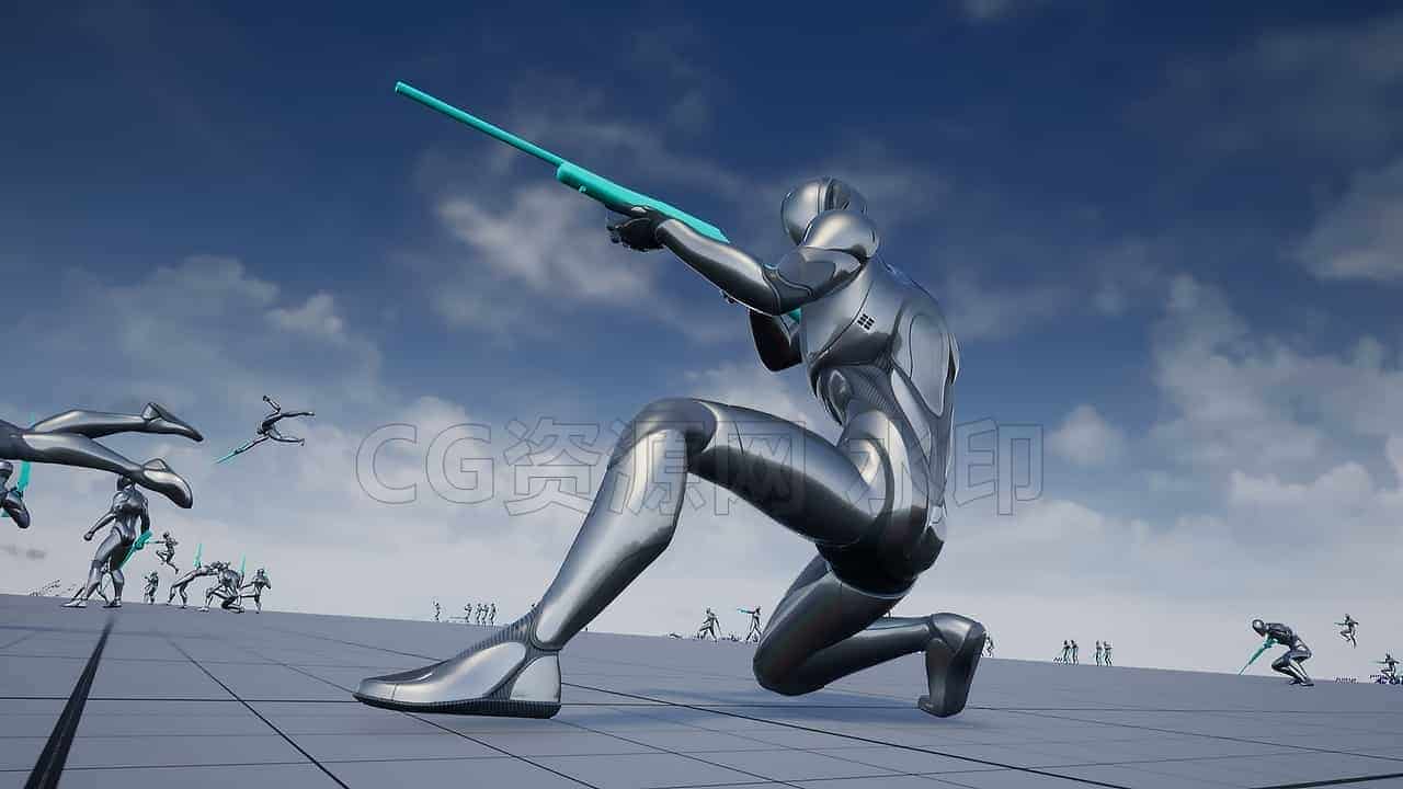 图片[2]-Stylish_Rifle_Animset-UE5动作库-B站/公众号:特效向