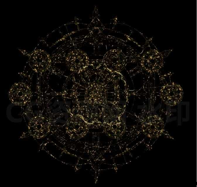法阵效果 Houdini21工程文件hip臀部-B站/公众号:特效向