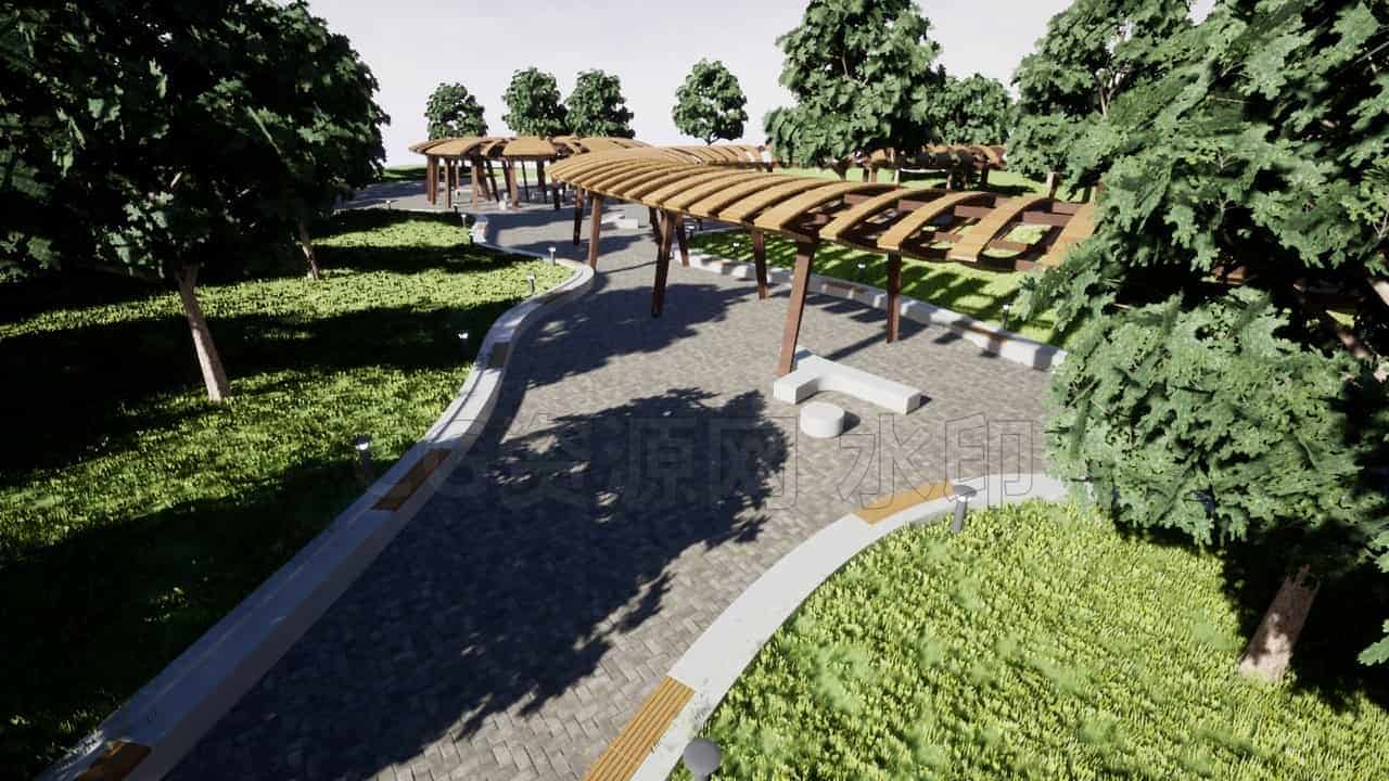 Park_2公园_2-UE5动作库-B站/公众号:特效向