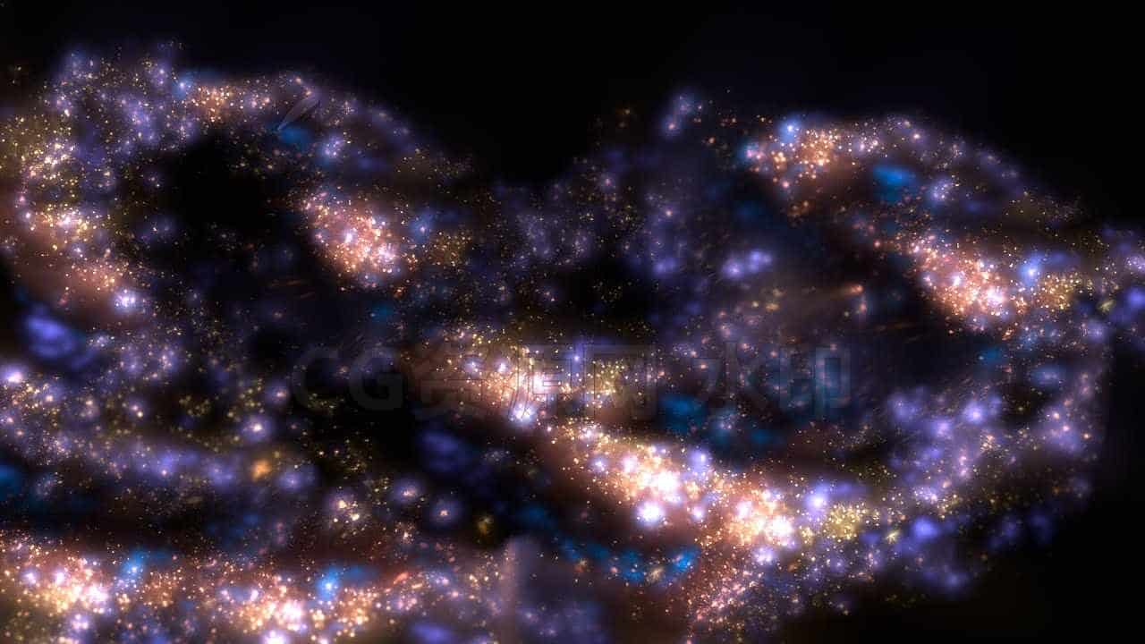 houdini制作黑暗发光的银河星系hip工程-B站/公众号:特效向