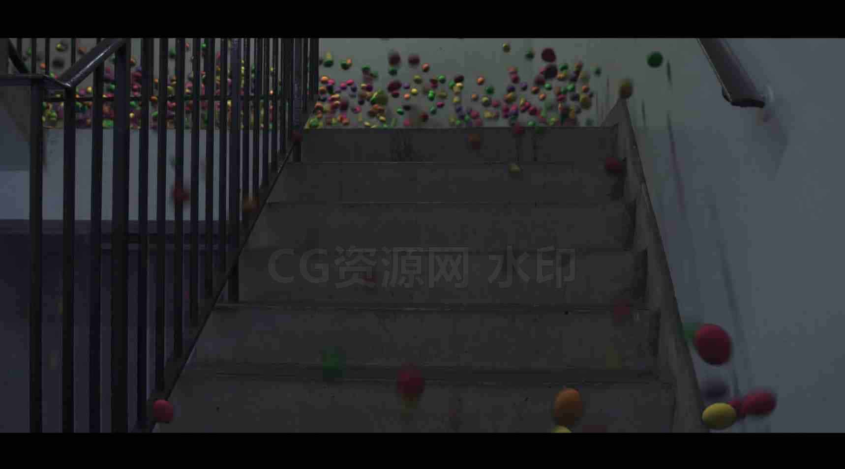 houdini楼梯间刚体FX特效hip工程-B站/公众号:特效向