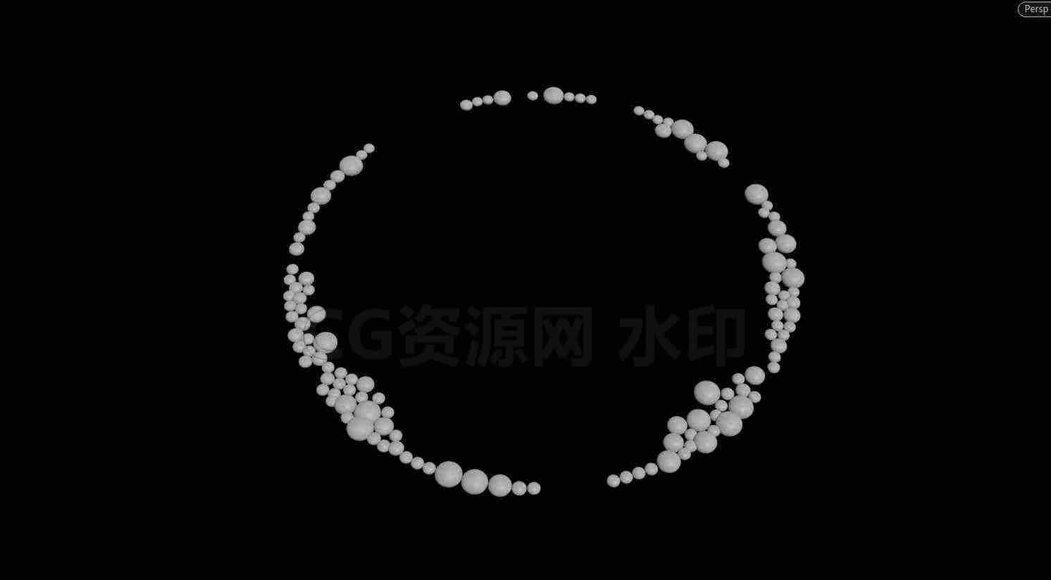 houdini模拟咖啡颗粒气泡模型【hip工程】-B站/公众号:特效向