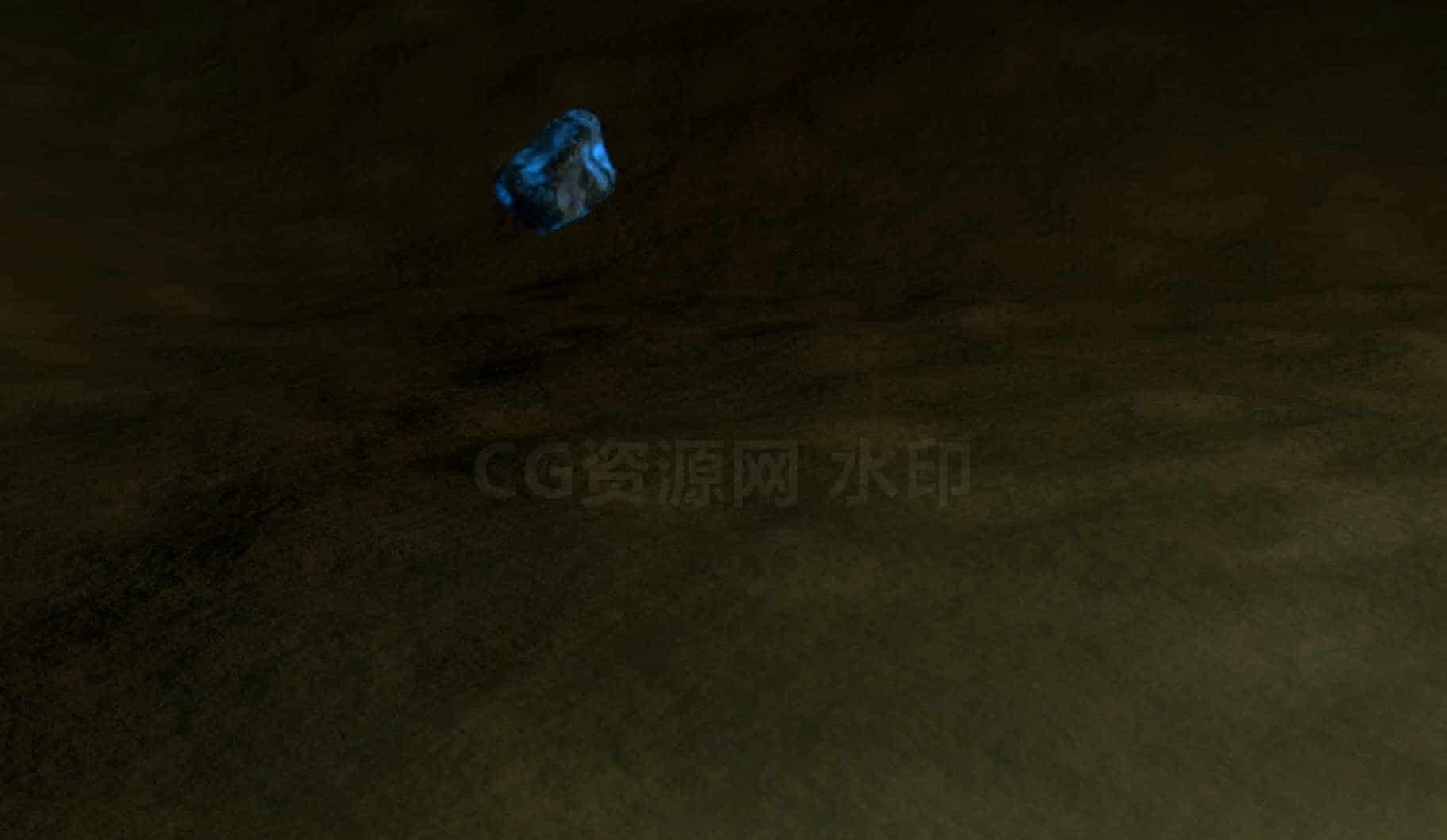 houdini烟尘的相互作用hip工程滚动的石头带烟尘烟雾-B站/公众号:特效向