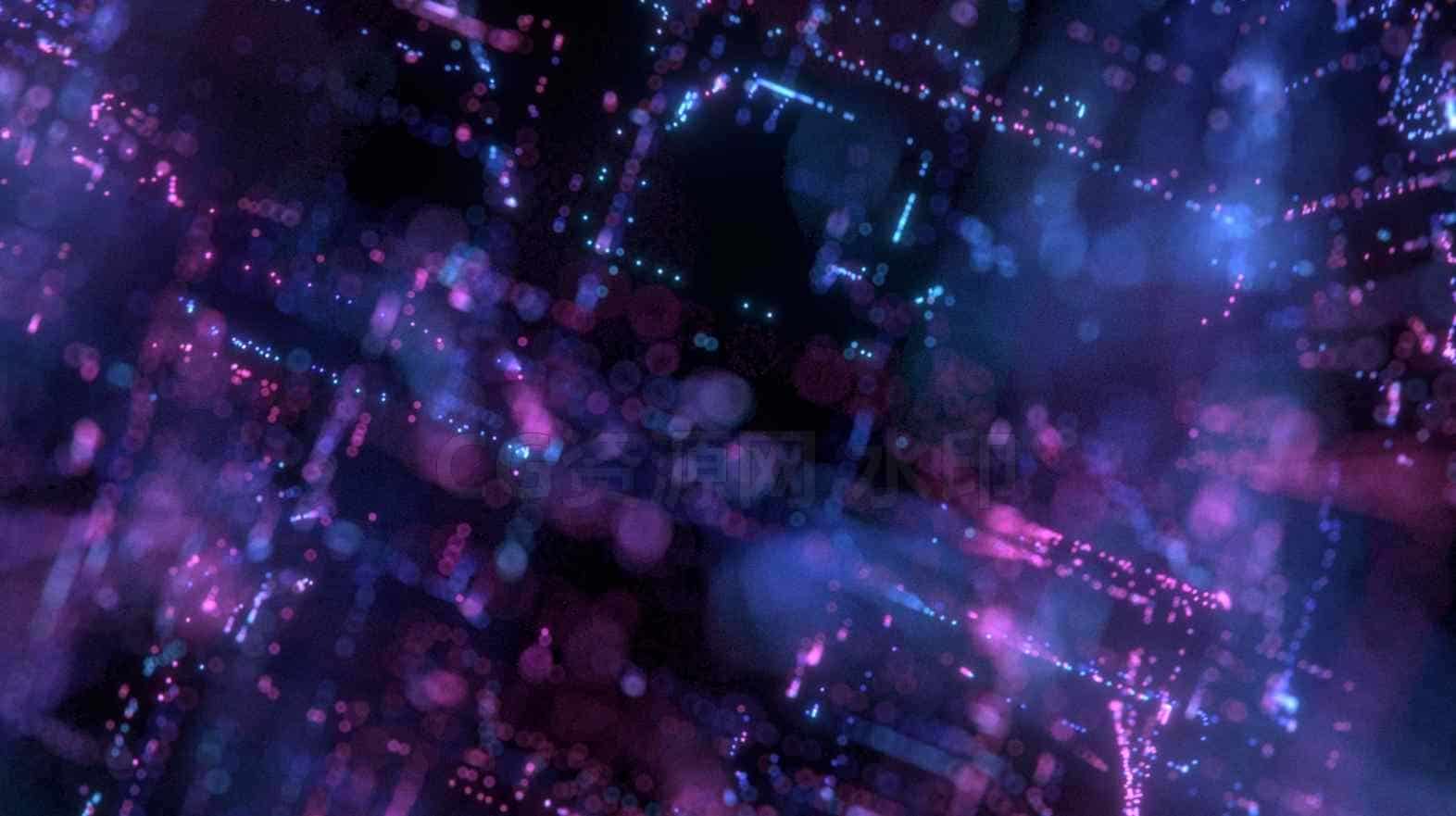 houdini网格/科技粒子（hip file）-B站/公众号:特效向