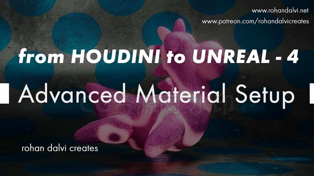 从 Houdini到虚幻5基础教程-B站/公众号:特效向
