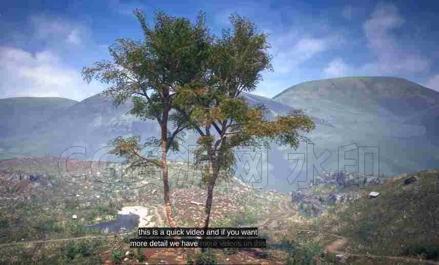 SideFX工具包：树生成器Tree Generator-B站/公众号:特效向