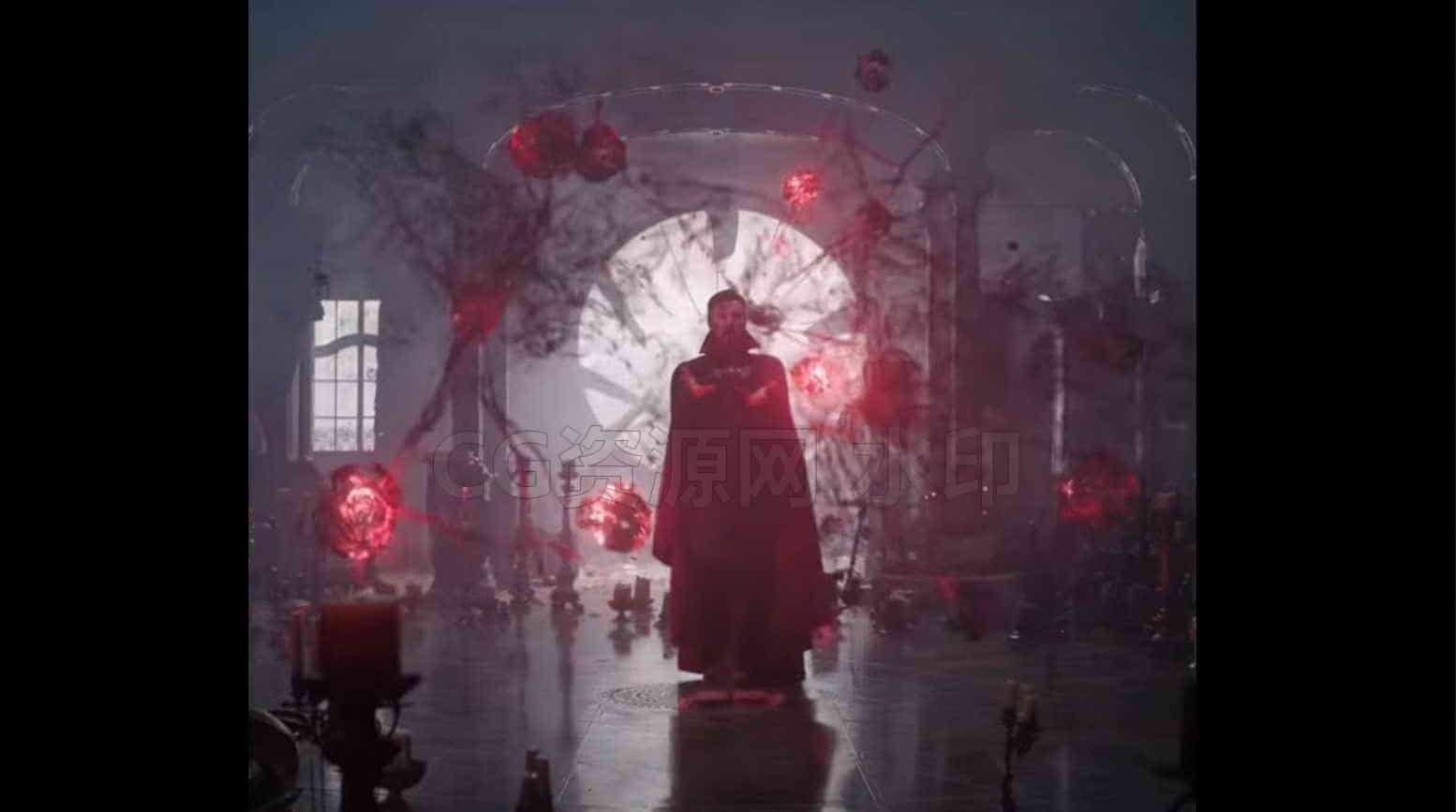 Houdini影视奇异博士2魔法火球召唤效果制作工程文件-B站/公众号:特效向