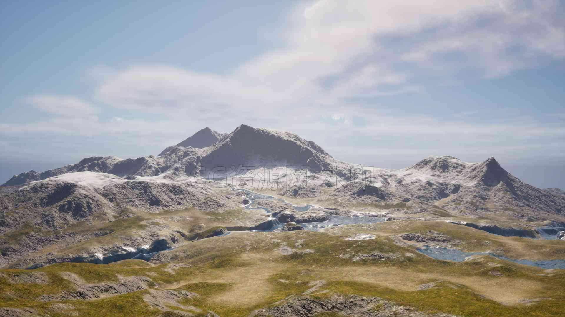图片[2]-UE5地形全流程制作地编景观环境课程 UE5 Environment:Gaea to UE Workflow & Autolandscape Material-B站/公众号:特效向