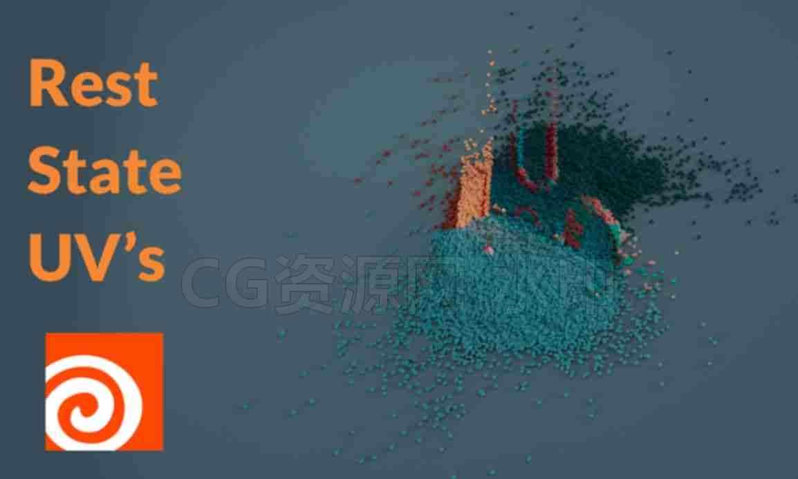 Houdini 19.5静止状态UV固定|胡迪尼19.5【hip项目工程】vellum保密-B站/公众号:特效向