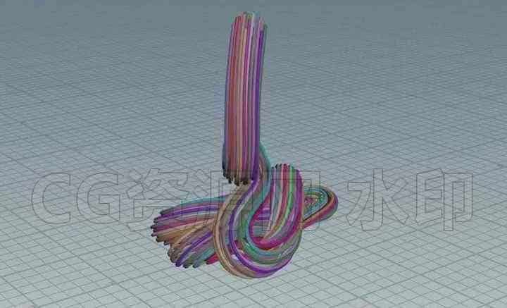 Vellum线绳垂落Wires:Vellum(quasistatic)+Solver (hip)-B站/公众号:特效向