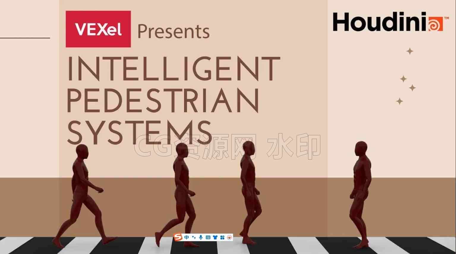 图片[2]-使用Houdini Vex从零创建智能行人群集系统全流程  深入了解动态行人系统 Dynamic Pedestrian Systems in Houdini with VEX-B站/公众号:特效向