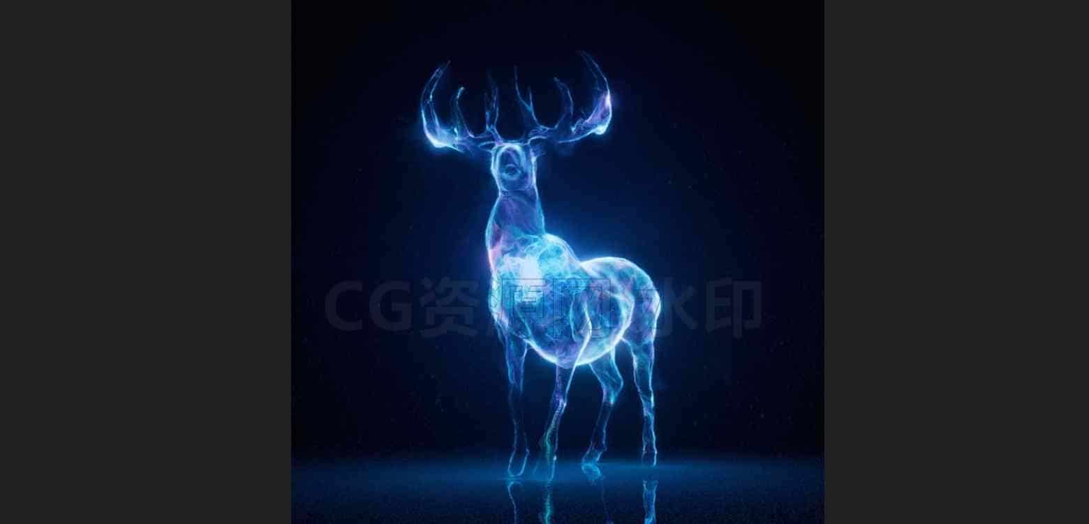 免voxyde-Houdini物体内部发光的线流魔法教程【工程】-B站/公众号:特效向