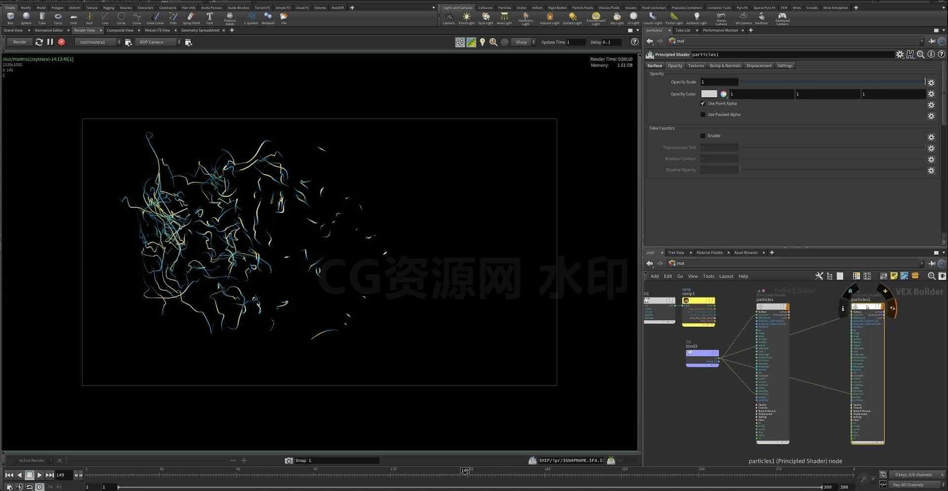 图片[4]-人走路粒子拖尾-线条-花瓣跟随hip工程-B站/公众号:特效向