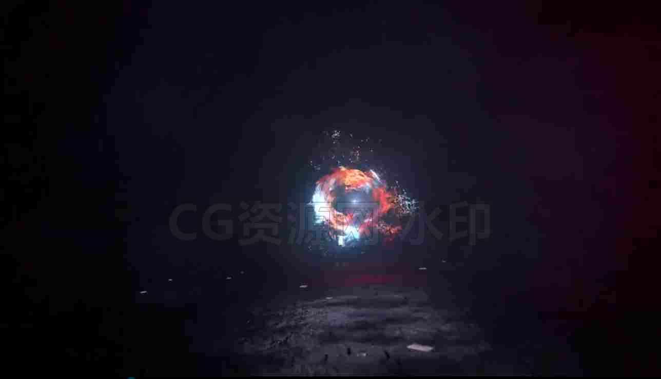 Houdini粒子能量积聚传送门hip工程文件-B站/公众号:特效向