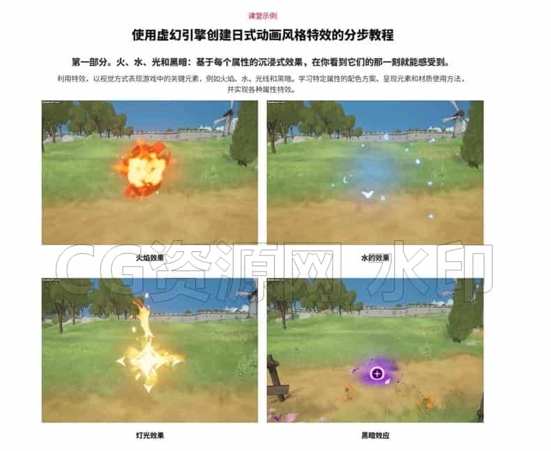 图片[6]-UE5日式动画风格特效课程E5全流程制作-B站/公众号:特效向