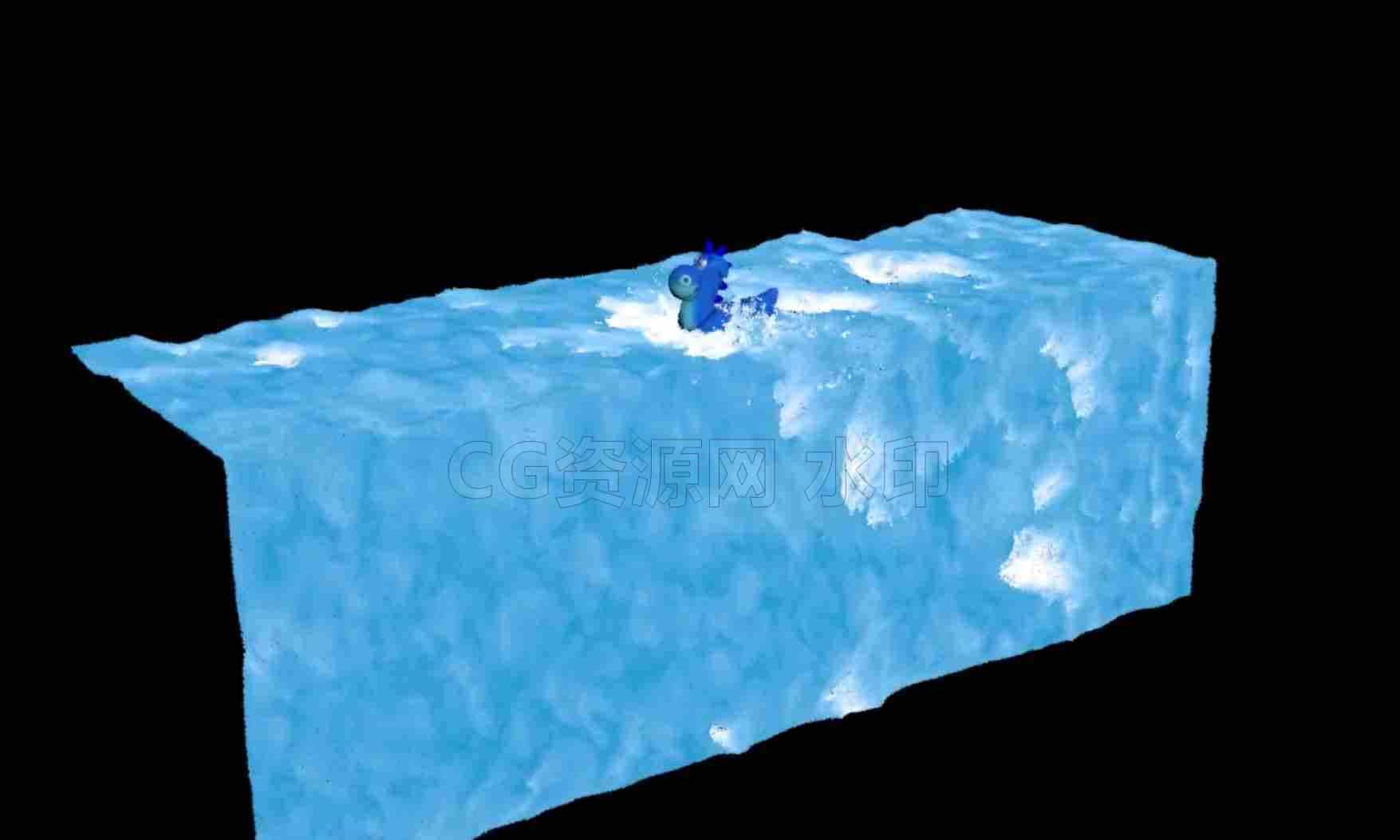 Houdini Flip挑战下加勒比的海(附带文件)-B站/公众号:特效向