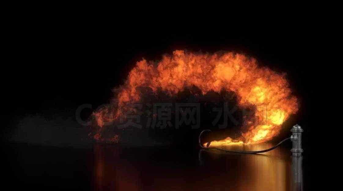 消火栓喷火栓-hip工程文件-B站/公众号:特效向