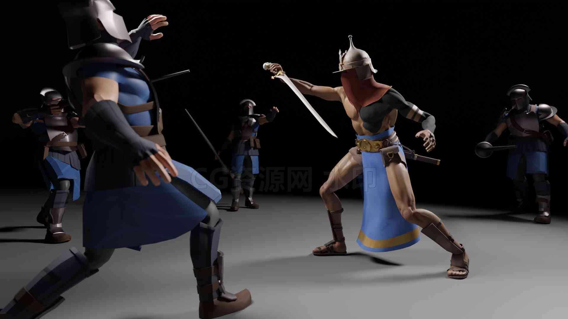 教程】Blender + UE5 游戏角色建模材质绑定动画全流程 没有项目虚幻搜索保密-B站/公众号:特效向